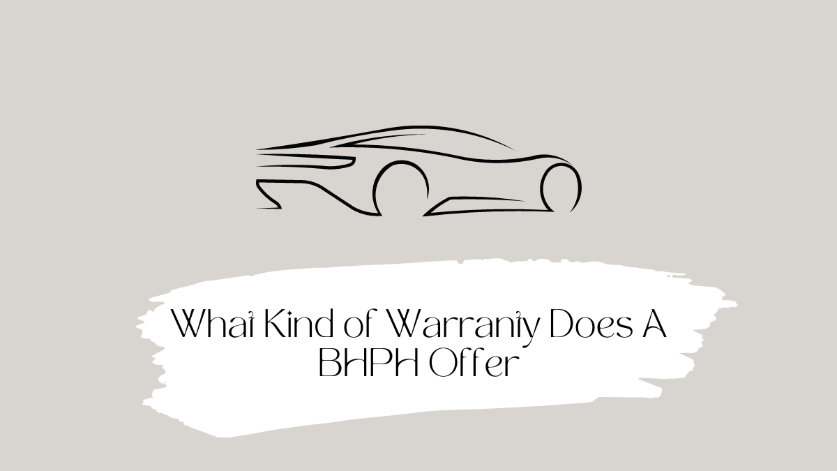 What Kind of Warranty Does A BHPH Offer?